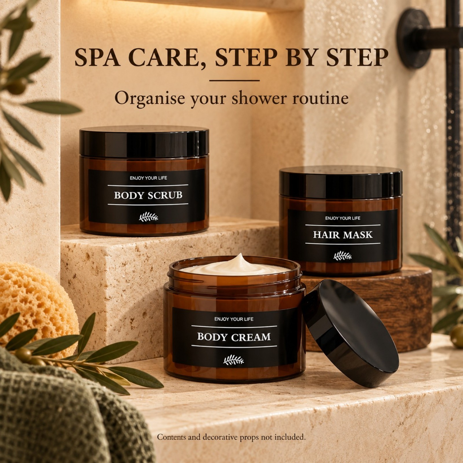 Lot de 3 bocaux de rangement p - Hair Care avis et prix