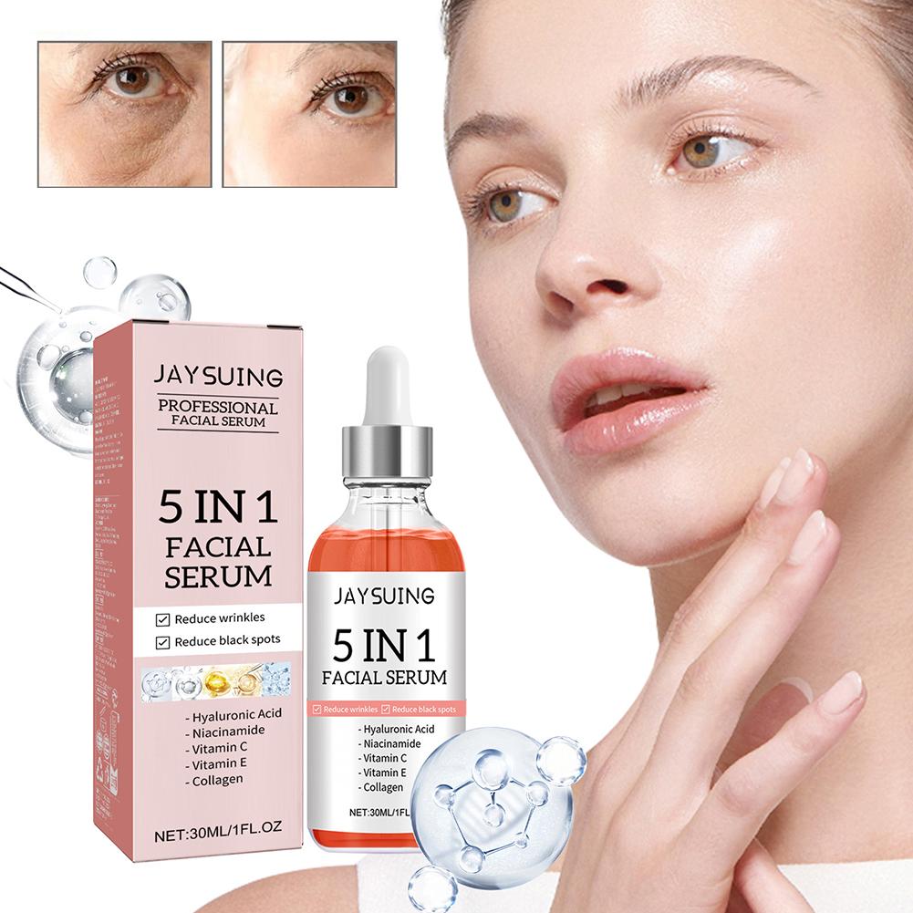 Sérum visage 5-en-1 à la vitam - Hyaluronic Acid Facial Serum avis et prix